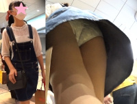51.デニムスカートちゃんたちの生パンツ