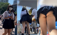 003 制服女子の黒生