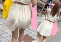 透けスカP丸見え女＆えちえちT女＆おまけ2名