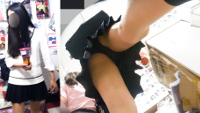 【4k】街中の美少女達のパンツを靴＠逆さ撮り【no.39】