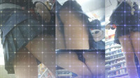 羽★お尻に張り付く　マン筋が見たい