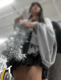 JKお宝＃127 食い込んだ白パンツのJK