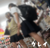 JKお宝＃119 白パンJKを粘着撮影