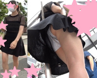 87.かわいいポニテちゃんのかわいい綿パンツ