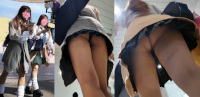 36食い込みが激しい制服女子