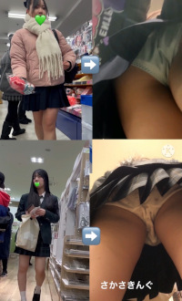 可愛い系制服女子ちゃん 2人